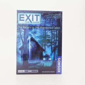 EXIT The Game: The Return to the Abandoned Cabin Escape Game NEW SEALED Kosmos